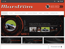 Tablet Screenshot of marstrom.com